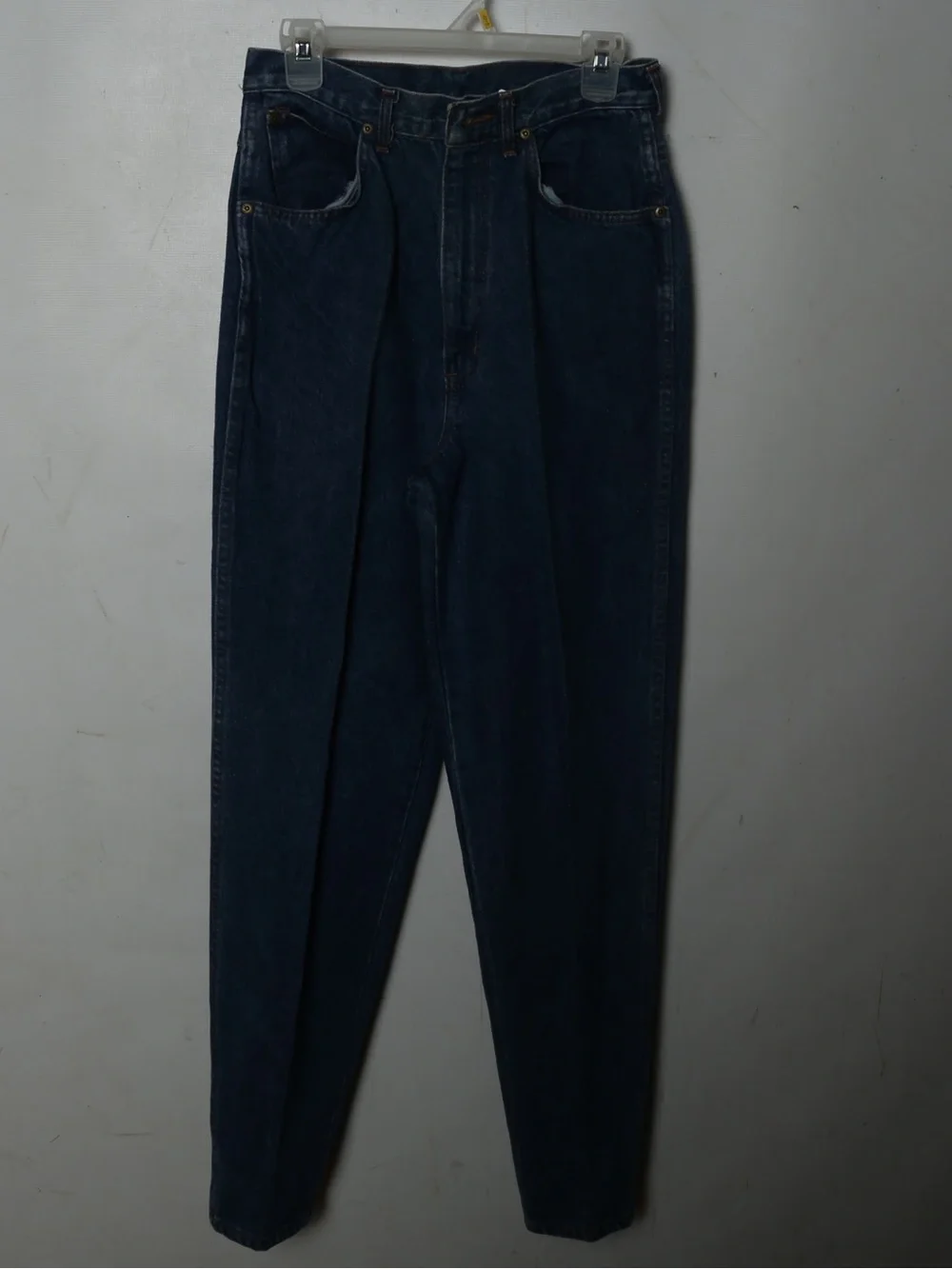 chic Men's Dark Indigo Slim Straight Jeans